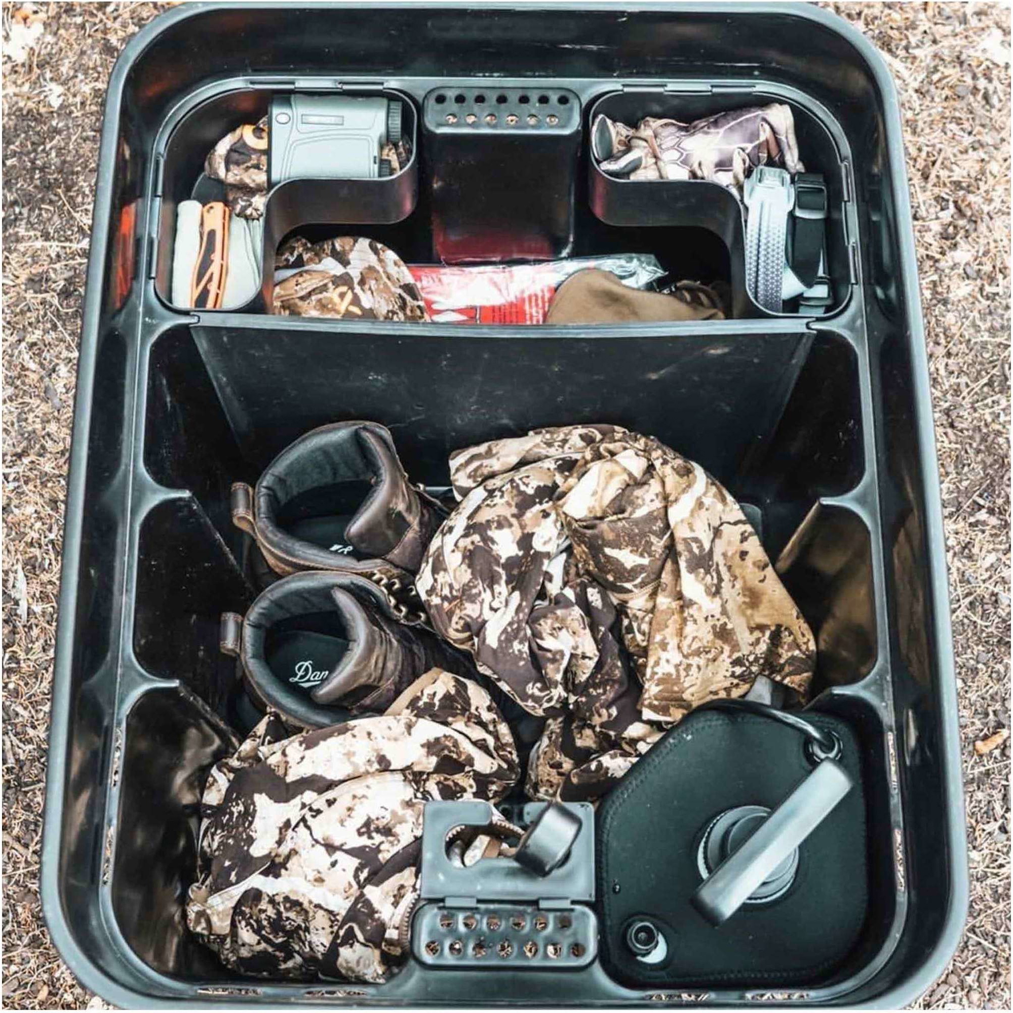 2026 BeachBox Portable Shower Box Set BBBB21 - Black